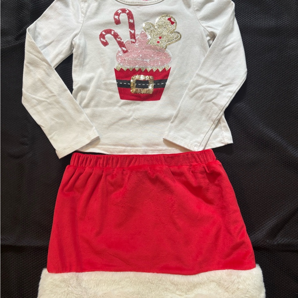 Isaac Mizrahi Girls’ Festive Holiday Outfit